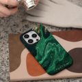 HOT sax Plu 12 11 Emerald Pool－Elegant Phone Case for iPhone 16 15 14 13 Pro M. 