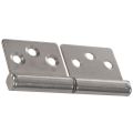 NAMUNY 2 Pcs 3 Inch 360 Degree Rotating Window Door Flag Hinge & 100Pcs Flat Self-Tapping Screw. 