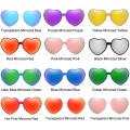 Linman Sunglasses Heart Protection UV400 Goggles Clout Affordable Sunglasses Halloween Glasses Cosplay Heart Lady's. 