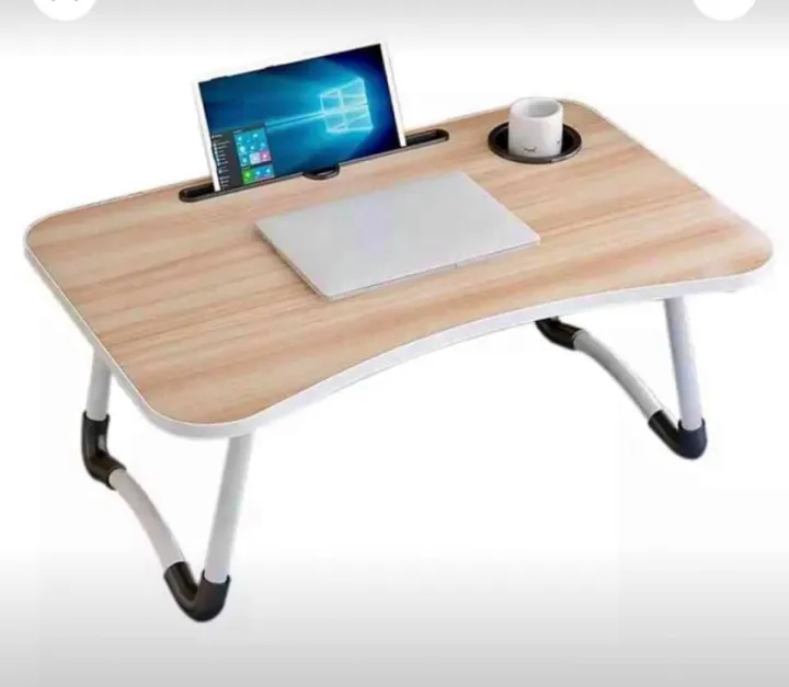Multi%20Purpose%20Folding%20Laptop%20and%20Study%20Table%20With%20Cup%20Holder%20Lightweight,%20Portable,%20And%20Sturdy%20-%20Image%203