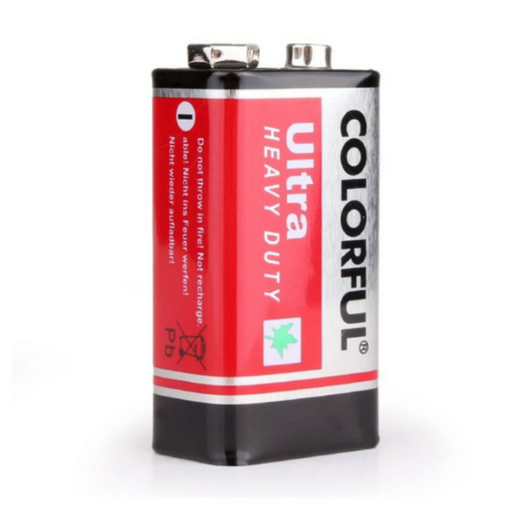 COLORFUL Ultra 9V  Battery