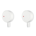 (GGBR) 2X ZigBee Human Presence Sensor Detector Radar Wave Sensor for Home Security Tuya Smart Human Body Exists Sensor 5.8G. 