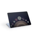 Laptop Back Sticker Skin Wrap For Up to 15.6inch Laptop Sticker Mandala Solar System. 