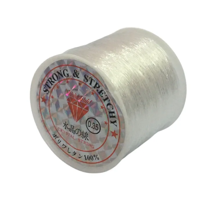 Plastic Thread. 90M Strong & Durable. 0.35 MM. 1 Roll Fish Line Wire ...