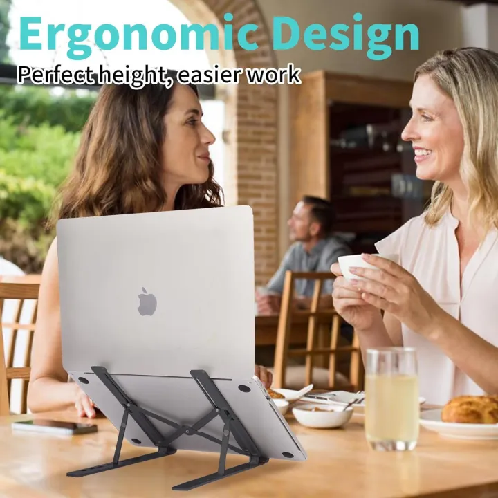 BONTEC%20Laptop%20Stand,%20Aluminium%20Multi-Angle%20Adjustable%20Laptop%20Stand,%207-Level%20Laptop%20Stand%20Compatible%20with%20All%20Laptops%20(Under%2017.3%20Inches),%20Tablet,%20MacBook,%20Dell,%20HP,%20Huawei,%20Phones%20up%20to%2020%20kg%20-%20Image%203
