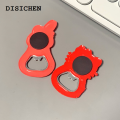DISICHEN Original Sanrio Hello Kitty Bottle Opener Cute Cartoon Silicone Stainless Steel Opener Mymelody Fridge Magnet Kitchen Bar Tool. 