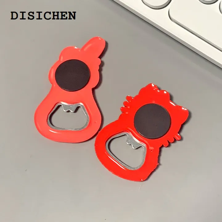 DISICHEN%20Original%20Sanrio%20Hello%20Kitty%20Bottle%20Opener%20Cute%20Cartoon%20Silicone%20Stainless%20Steel%20Opener%20Mymelody%20Fridge%20Magnet%20Kitchen%20Bar%20Tool%20-%20Image%202