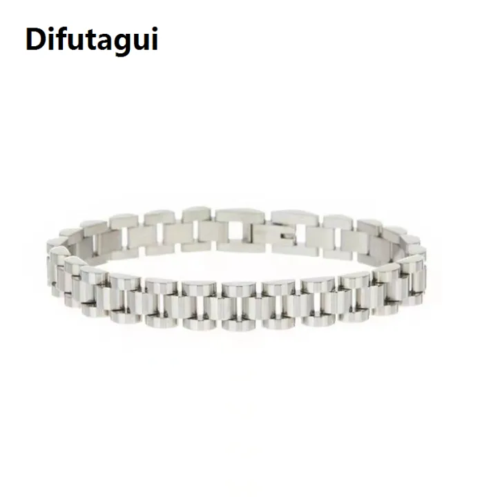 Difutagui%20E.B.belle%20Tarnish%20Free%20Stainless%20Steel%20Gold%20Plated%20Detachable%20Wristbands%20Bracelets%20Bangles%20For%20Women%20Men%20Gold%20Wrap%20Bracelets%20-%20Image%203