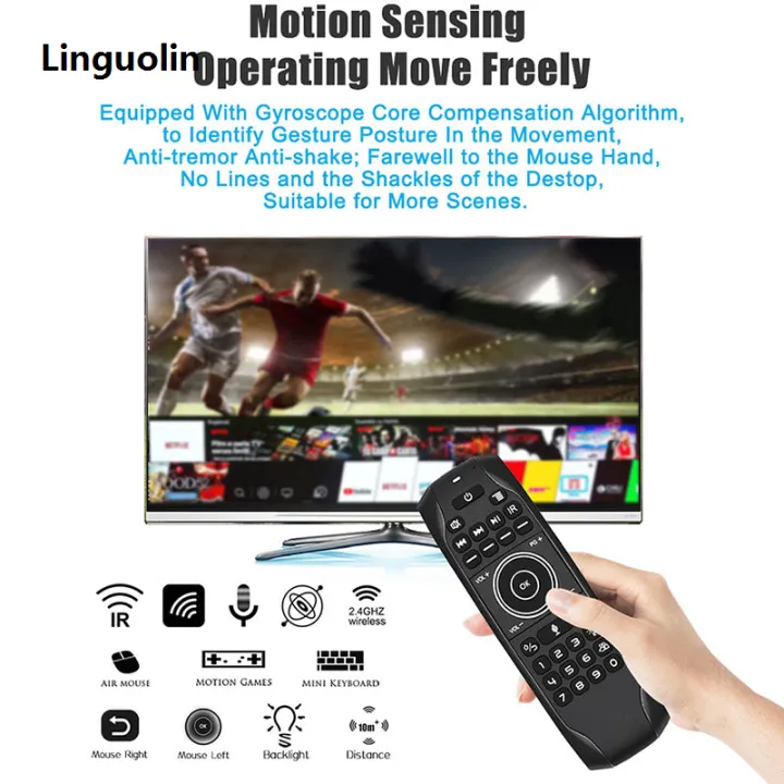Linguolin%202025%20New%20G7V%20G7R%20PRO%20Russian%20English%20Keyboard%20Backlit%202.4G%20Wireless%20Remote%20Control%20With%20Voice%20Gyroscope%20Air%20Mouse%20For%20Smart%20TV%20Box%202022%20-%20Image%203