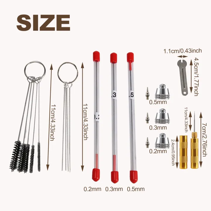 21Pcs%20Airbrush%20Nozzle%20Cap%20Kit%20Airbrush%20Needle%20Replacement%20Parts%20Airbrush%20Needles%20Airbrush%20Cleaning%20Kit%20Replacement%20Part%20-%20Image%208
