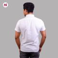 Nyptra White Half Sleeves Premium Cotton Shirt For Men - Fashion | Shirts For Men | Formal Shirts | Men's Wear |. 