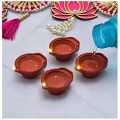 Water Sensor Battery Operated Diya For Decoration, Tihar Light 2 Piece Set. 