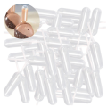 FORIDE 500Pcs 4Ml Plastic Disposable Squeeze Transfer Oils Pipettes Dropper Cream Perfusion DIY Cupcake Pipettes. 