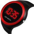 Round Red Apple Shape Dial Latest  Digital Watch For Kids. 