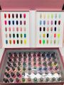 Katy Beauty 63pc Nail Art Gel Polish Set 60 Colors 3pcs Functional Gel, Top Coat, Base Coat and Matte Coat With Color Catalogue. 
