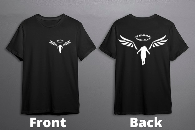 Black Valhalla Tokyo Revengers Printed T-Shirt For Men And Women - Fashion | Anime Printed T-Shirts | Unisex |