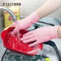 DISICHEN Fashion 20/50/100PCS Pink Nitrile Gloves Disposable Latex Gloves Powder Free for Household Cleaning Beauty Salon Working Kitchen Gloves. 