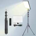 RL-11 Photography LED Lighting Panel Light Remote Control for Live Stream Video Photo Lamp With Stand. 