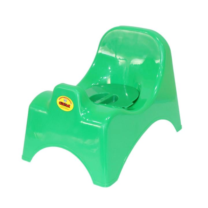 GEM Plastic Baby Potty Pot – 998 (Green)