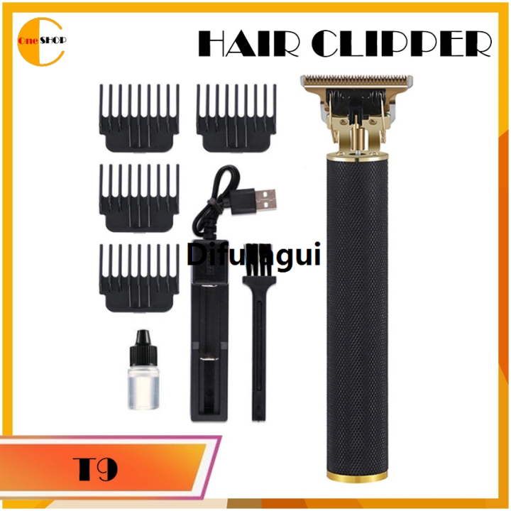 Difutagui%20New%20style%20T9%20Hair%20Clipper%20Hair%20Trimmer%20Rechargeable%20-%20Black%20-%20Image%203