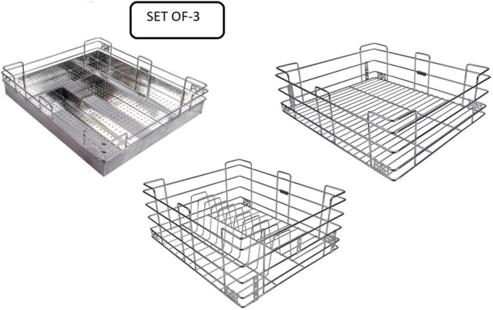 Stainless%20Steel%20Modular%20Kitchen%20Baskets%20Set%20Of%203%20Pcs%20Plain%20Cutlery%20Thali%20Set%20Size%2017x20%20With%203%20Sets%20Of%20Drawer%20Slider%20-%20Image%206