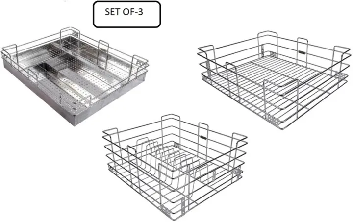 Stainless%20Steel%20Modular%20Kitchen%20Baskets%20Set%20Of%203%20Pcs%20Plain%20Cutlery%20Thali%20Set%20Size%2017x20%20With%203%20Sets%20Of%20Drawer%20Slider%20-%20Image%206