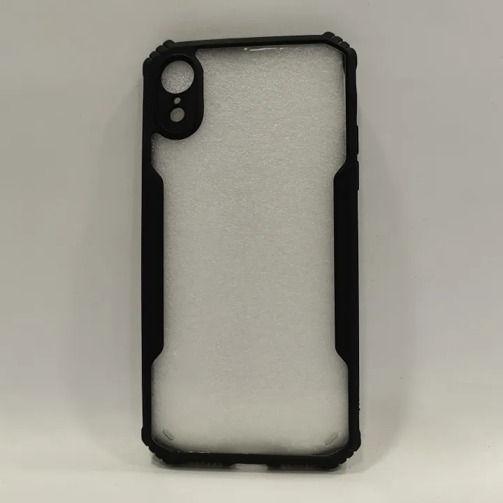 Iphone%20XR%20Cover%20,%20HD%20Clear%20Transparent%20With%20Soft%20Rubber%20Bumper%20Case%20-%20Non%20Yellowing%20-%20Image%203