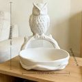 Practical 3D Printed Owl Storage Tray Animal Shaped Plastic Jewelry Tray Organizer Cute Decorative Desktop Organizer Tray Home Desktop. 