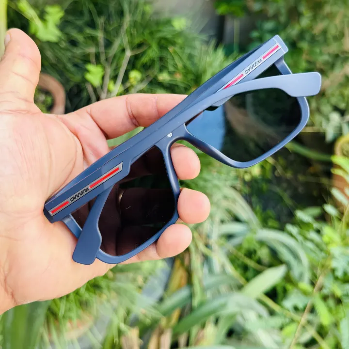 Carrera%20CA09S%20Matte%20Black/Grey/Blue/Trasparent%20Frame%20Polarized%20Square%20Frame%20Sunglasses%20For%20Men%20%7C%20UV%20400%20Protection%20Solid%20Square%20Sunglasses%20For%20Men%20-%20Image%207