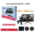 Hitech 19" Led Monitor With VGA & HDMI Supported. 