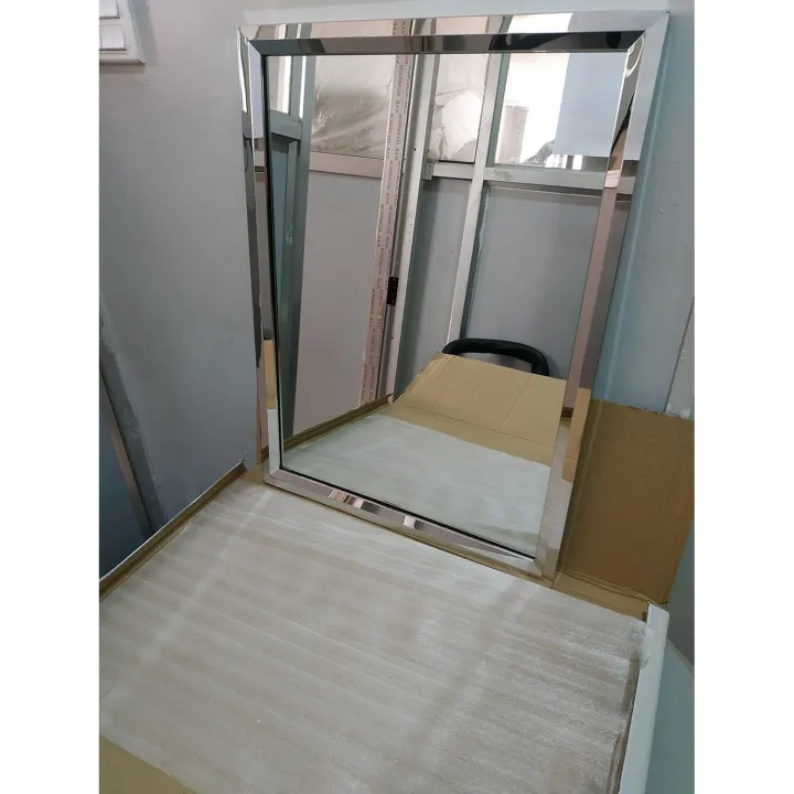Stainless%20Steel%20Framed%20Bathroom%20Mirror%20-%20Wall%20Mounted%20Rectangular%20Vanity%20Mirror%20%7C%20Rustproof%20Chrome%20Finish%20Mirror%20for%20Bathroom%2035*50%20cm%20-%20Image%206