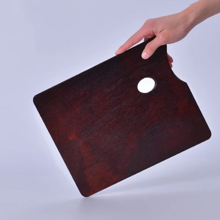 Oval/Square%20Oil%20Painting%20Palette%20Wood%20Panels%20Vintage%20Acrylic%20Paint%20Tray%20with%20Thumb%20Hole%20Ultra%20Light%20Color%20Mixing%20Board%20Painting%20Tool%20-%20Image%208