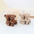 Plaster  Cute bear candle molds  High-quality  clay  Cute  Silicone molds  Bear shape  3D  Candle making molds  for Festival gifts  Home decor  DIY projects  Craft enthusiasts  Candle making workshops. 