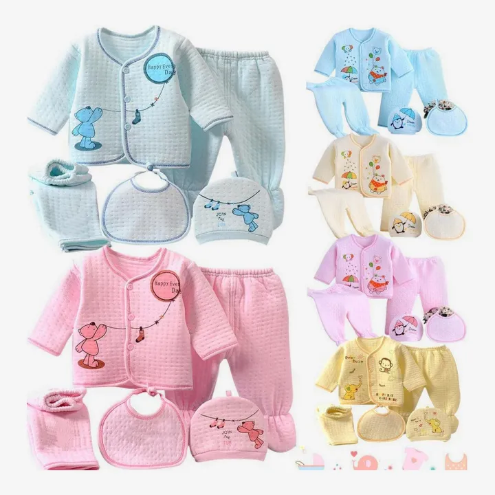 5%20pcs%20Multicolor%20Cotton%20Baby%20Clothing%20Set%20-%20Image%206