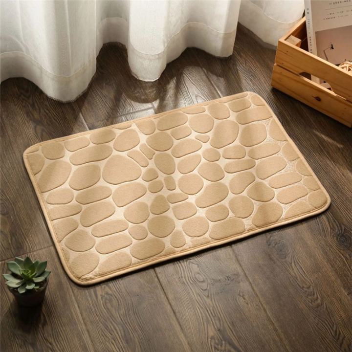 Bath%20Mat%20Cobblestone%20Bathroom%20Rugs%20Water%20Absorbent%20Bath%20Mats%20for%20Bathroom%20Machine%20Washable%20Bath%20Rugs(40X60cm,Khaki)%20Easy%20Install%20-%20Image%206