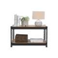 Index Furniture -Furinbox Smart Shelf 2-Tier Storage Shelf Bk. 