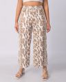 Leopard Print Wide Pant for Women. 