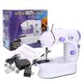 Mini Sewing Machine SM-202A (With Double Threads, Two Speed Control). 