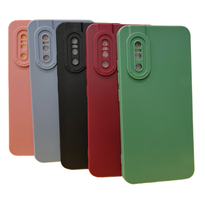 Vivo V15 Pro  Silicone Soft Cover Case  - Microfiber Inside