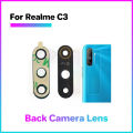 Back Camera Glass Lens Cover For OPPO Realme C3 C11 C12 C15 C20 C20A C21 C21Y C25 C25S C25Y A Y S 2021 Rear main Camera Glass. 