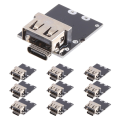 High-Precision Module 5V 2A Charge Discharge Integrated Module Type-C Input Compatible with 4.2V Lithium Battery Module Easy Install. 