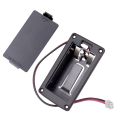 9V Flat Mount Guitar Active Pickup Battery Cover Hold Box Battery Storage Case for Electric Guitar Bass Accessory. 