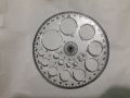Engineering Pro Circle Protractor 360 Degree By Mitrata. 