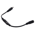 ARELENE 4X Low-Profile Inline Controller Mini 3 Key Dimmer Switch for LED Strip Light Black. 