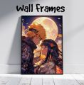 Picture Frames Naruto and Hinata Premium Art Print for Home, Office | Living Room, Bedroom Decor | Size : 9*13 inches. 