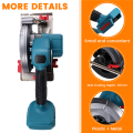 6 Inch Brushless Cordless Circular Saw 12500 RPM Compact Circular Saw for Wood/Stone/Metal for 18V Battery. 