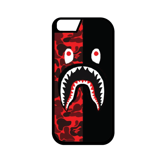 NexNep Shark Bape iPhone 6+ Printed Hard Phone Case Cover
