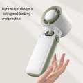 Portable Mini Fan with Neck Hanging Design, Adjustable Speeds and Digital Cooling Ice Fan Display. 