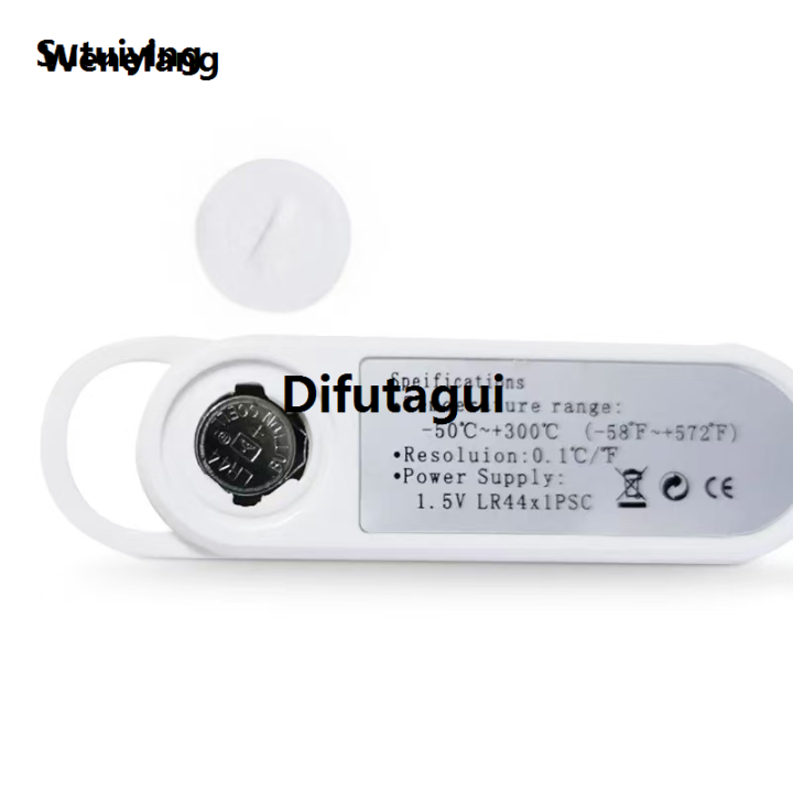 Difutagui Wenefang Sutuiying Kitchen Water Temperature Probe Type Food 2025 New Barbecue 2025 Original Barbecue Electronic Thermometer 1pc