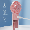 Fullhaodd Portable Handheld Fan Water Mist Fan Student Dormitory Mini Fan Summer Supplies Outdoor Cooling Tool,White. 